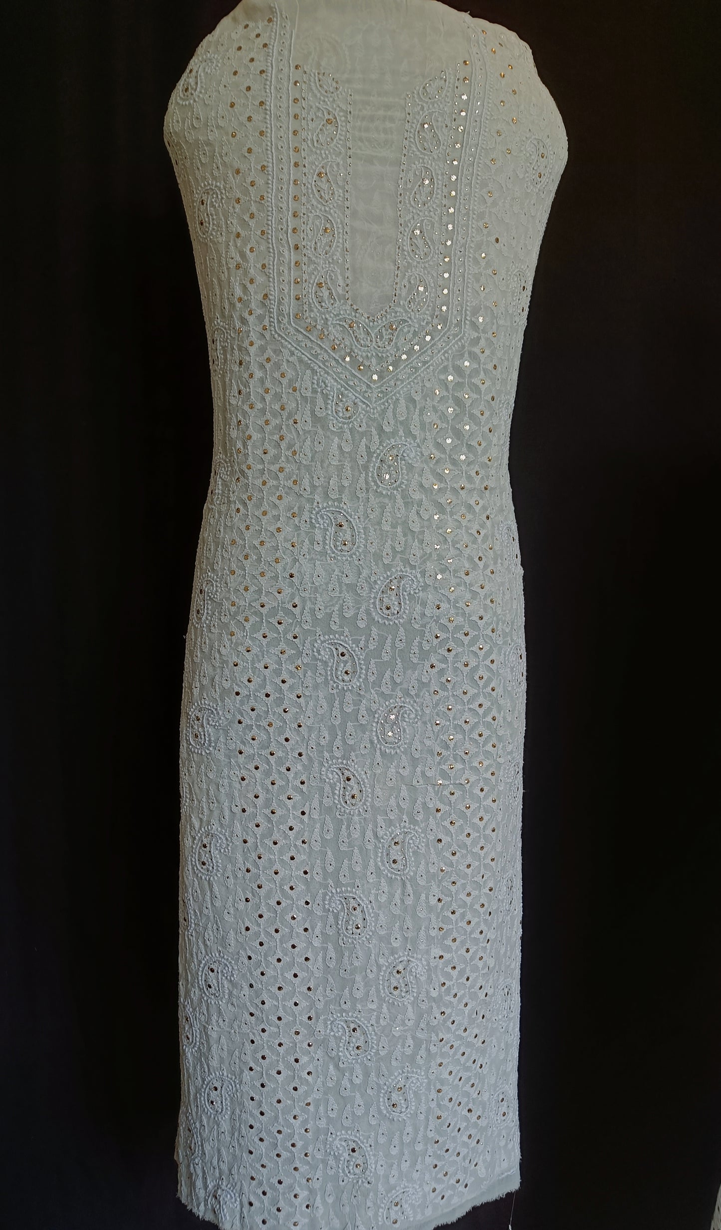 Ruhani Chikankari and Mukaish Kurta for Men