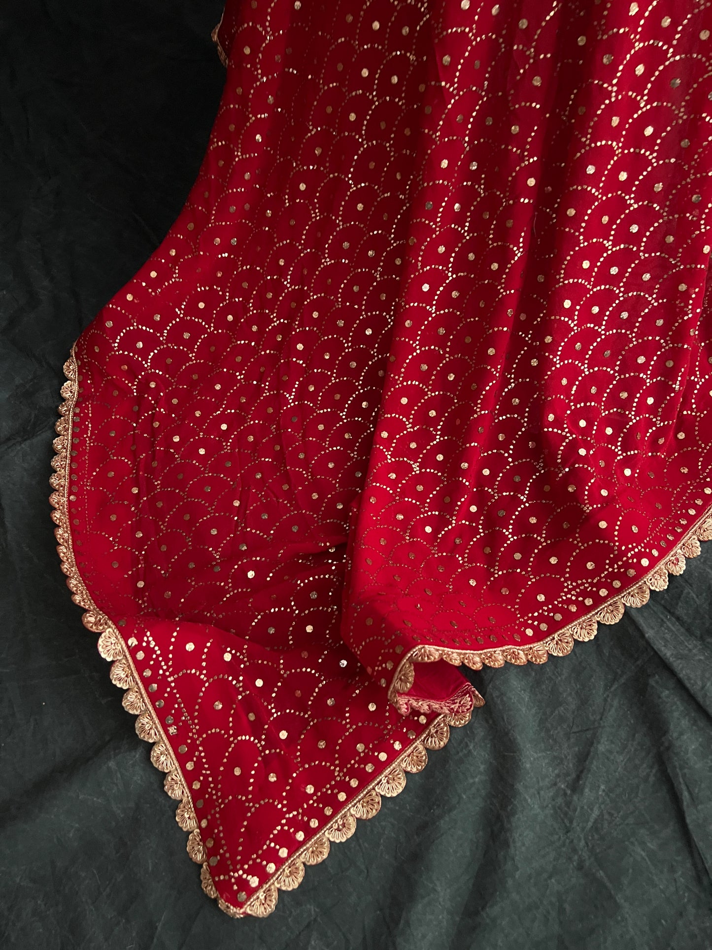 Ruhani Ivory Chikankari and Fardi Mukaish Wedding Lehenga