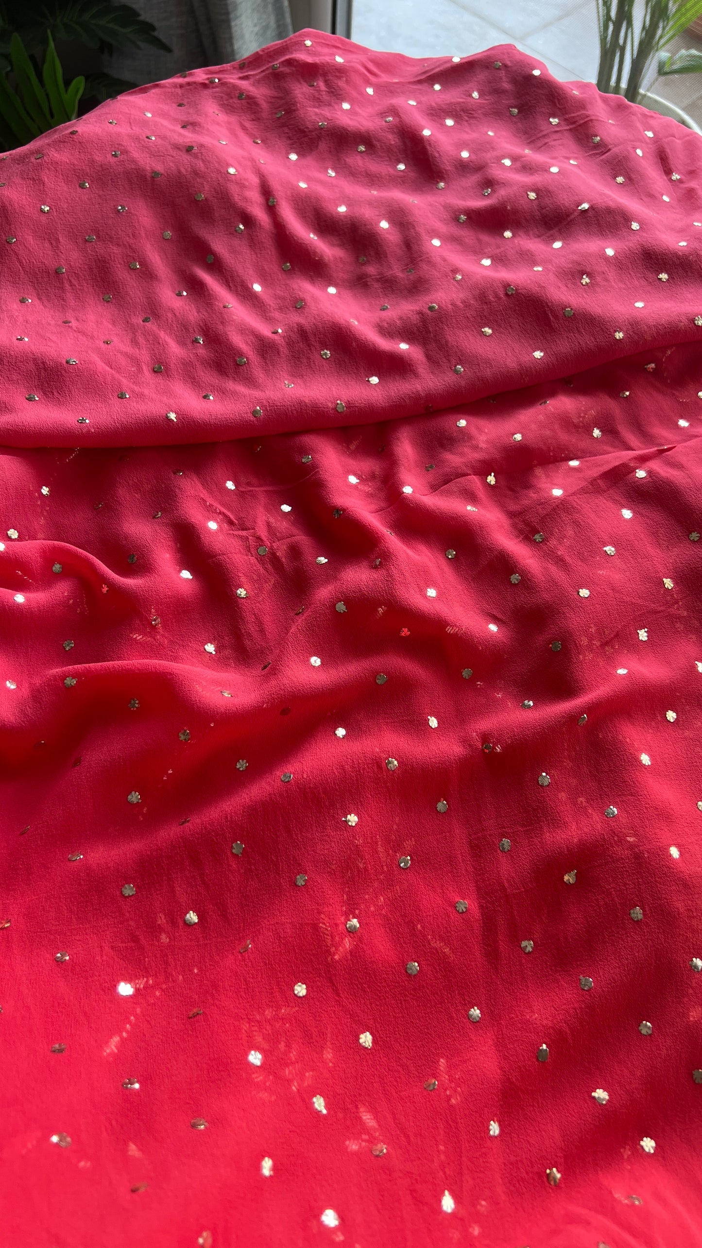 Gulaab Badla and Mukaish work Kurta & Dupatta Set